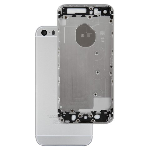 Корпус для Apple iPhone 5S, білий, імітація iPhone 6