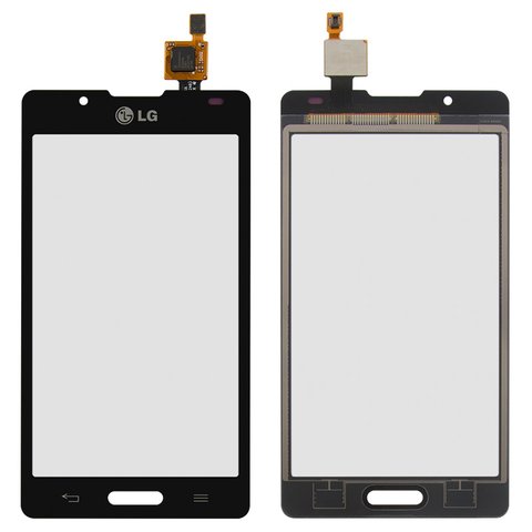 Сенсорний екран для LG P710 Optimus L7 II, P713 Optimus L7 II, P714 Optimus L7X, чорний