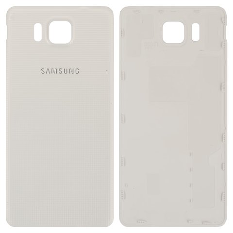 Задня кришка батареї для Samsung G850F Galaxy Alpha, біла