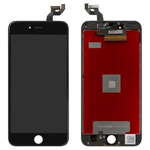 Дисплей для iPhone 6S Plus, черный, с рамкой, Copy, tianma