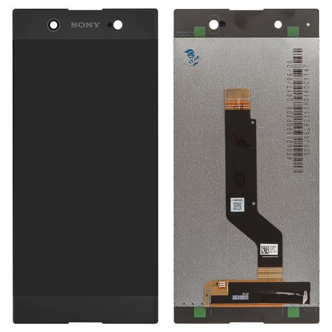 Дисплей для Sony G3212 Xperia XA1 Ultra Dual, G3221 Xperia XA1 Ultra, G3223 Xperia XA1 Ultra, G3226 Xperia XA1 Ultra Dual, чорний, без рамки, Original PRC