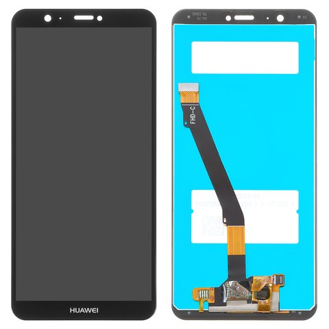 Дисплей для Huawei Enjoy 7s, P Smart, черный, логотип Huawei, без рамки, High Copy, FIG L31 FIG LX1