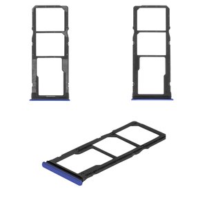 Тримач SIM карти для Xiaomi Redmi 7, синій, M1810F6LG, M1810F6LH, M1810F6LI