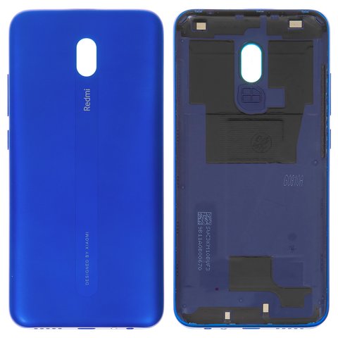 Задняя панель корпуса для Xiaomi Redmi 8A, синяя, MZB8458IN, M1908C3KG, M1908C3KH