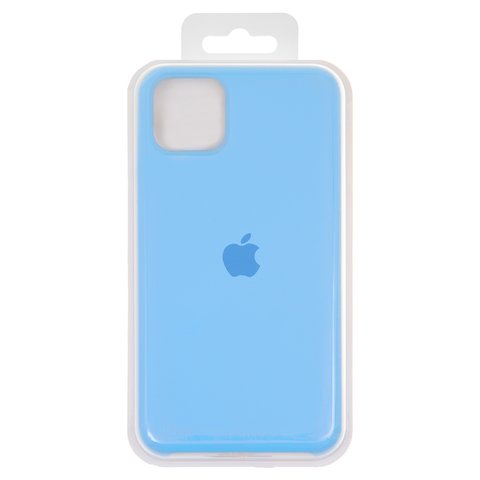 Чехол для iPhone 11 Pro Max, синий, Original Soft Case, силикон, cornflower 53 