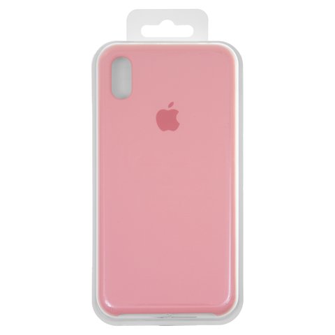 Чохол для iPhone XS Max, рожевий, Original Soft Case, силікон, pink 12 