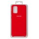 Чохол для Samsung G985 Galaxy S20 Plus, червоний, Original Soft Case, силікон, red (14)