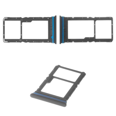 Тримач SIM карти для Xiaomi Mi 10T Lite, сірий, M2007J17G
