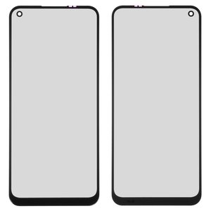 Стекло корпуса для Realme 7i, C17; Oppo A32, черное