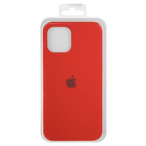 Чехол для iPhone 12 Pro Max, красный, Original Soft Case, силикон, red 14 