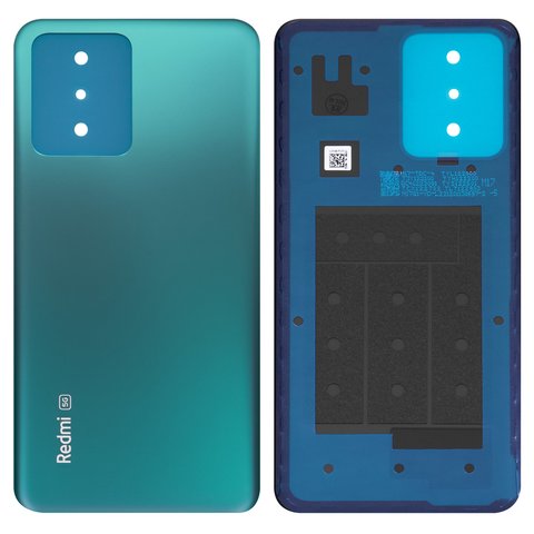 Задняя панель корпуса для Xiaomi Redmi Note 12 5G, зеленая