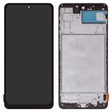 Дисплей для Samsung M515 Galaxy M51, чорний, з рамкою, High Copy, (OLED)