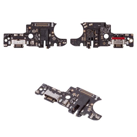 Шлейф для Motorola Moto G54, Moto G54 Power, конектора зарядки, з мікрофоном, High Copy, плата зарядки