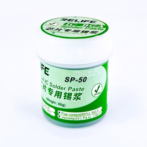 BGA паста RELIFE SP 50, 158 °C, 50 г