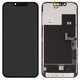 Дисплей для iPhone 13 Pro, черный, с рамкой, High Copy, без микросхемы, (OLED), GX OEM Hard, type 2