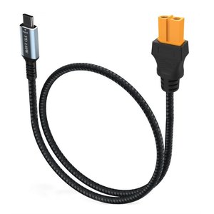 Перехідник, з кабелем, 50 см, XT60 "мама", USB тип C, 140W