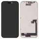 Дисплей для iPhone 16, чорний, з рамкою, без помилки, (OLED) hard diagnosable, ZY-OLED