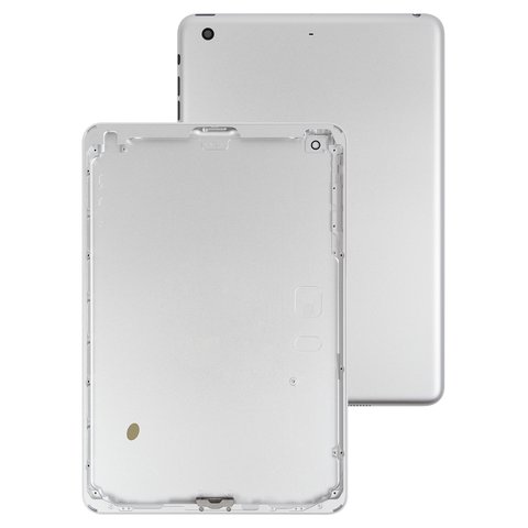 Housing Back Cover compatible with Apple iPad Mini 3 Retina, silver, version Wi Fi  