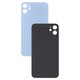 Panel trasero de carcasa puede usarse con iPhone 11, morada, es necesario desmontar la cámara, small hole
