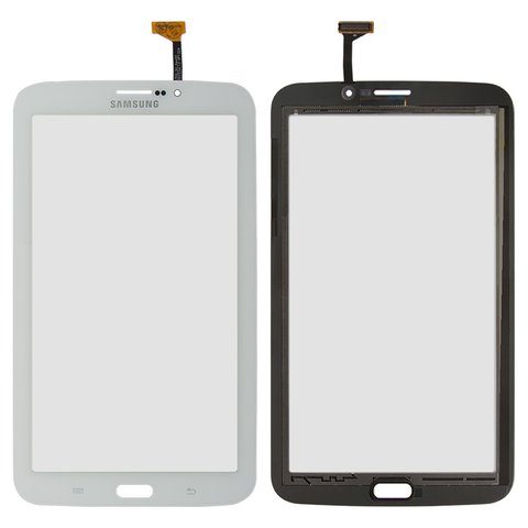 Touchscreen compatible with Samsung P3200 Galaxy Tab3, P3210 Galaxy Tab 3, T210, T2100 Galaxy Tab 3, T2110 Galaxy Tab 3, white, version 3G  