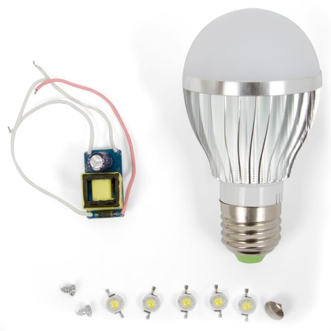 LED Light Bulb DIY Kit SQ Q02 5 W cold white, E27 
