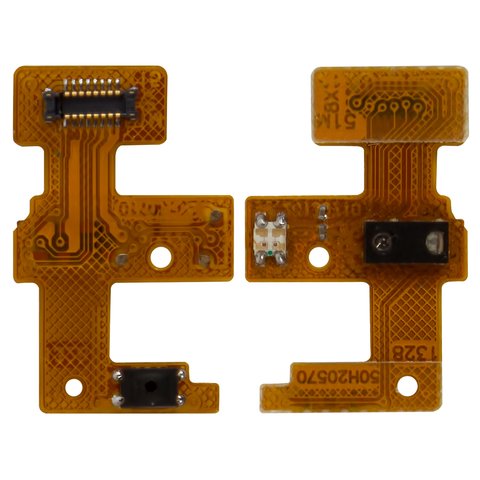 Flat Cable compatible with HTC Desire 601, start button,  with proximity sensor , with components 