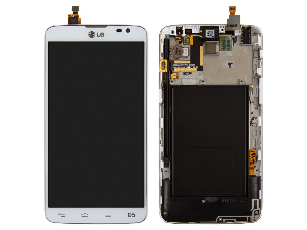 Дисплей для LG D686 G Pro Lite Dual, белый, Original (PRC) - All Spares