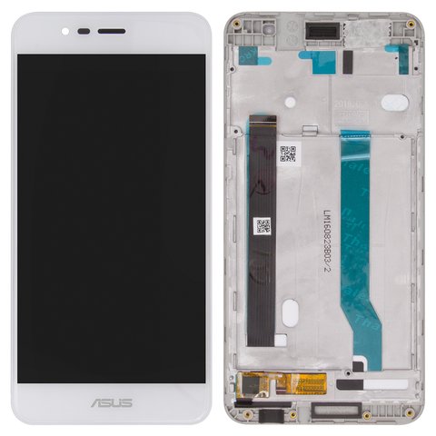 Pantalla LCD puede usarse con Asus Zenfone 3 Max ZC520TL  5,2", blanco