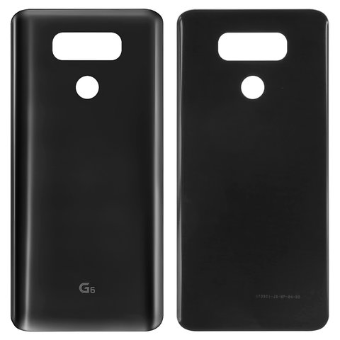 Housing Back Cover compatible with LG G6 H870, G6 H870K, black 
