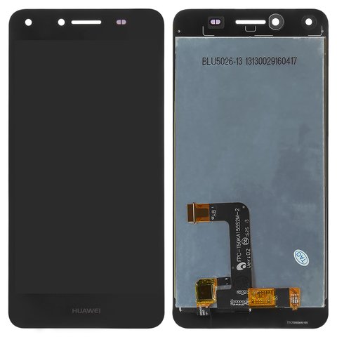 Дисплей для Huawei Y6 II Compact, черный, без рамки, Original PRC , LYO L21
