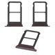 SIM Card Holder compatible with Huawei Mate 10 Pro, (gray, black, BLA-L29 dual SIM)