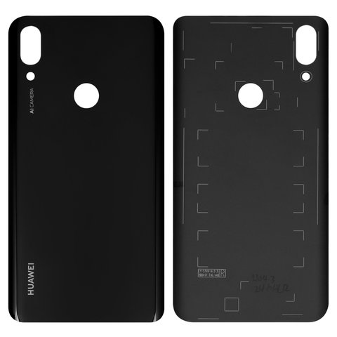 Panel trasero de carcasa puede usarse con Huawei P Smart Z, negra, midnight black