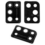 Camera Lens compatible with Samsung M315 Galaxy M31, (black, with frames)