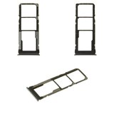 SIM Card Holder compatible with Xiaomi Redmi Note 9T, (black)