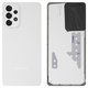 Housing Back Cover compatible with Samsung A736 Galaxy A73 5G, (white, with camera lens)