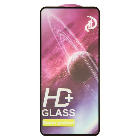 Tempered Glass Screen Protector All Spares compatible with Samsung A536 Galaxy A53 5G, Full Glue, compatible with case, black, the layer of glue is applied to the entire surface of the glass 
