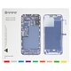 Alfombrilla aislante puede usarse con Apple iPhone 13 Pro Max, para organizar tornillos, magnético