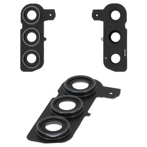 Camera Lens compatible with Samsung S921 Galaxy S24, black, with frames 