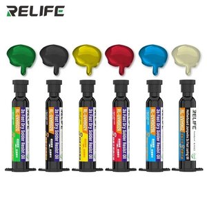 Máscara de soldadura RELIFE RL UVH902BL , azul, 10 ml, UV, de secado instantáneo