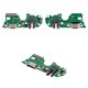 Cable flex puede usarse con Oppo A96 4G, del conector de carga, con micrófono, con componentes, High Copy, placa del cargador