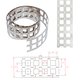 Nickel Tape for Battery Welding 18650 3P, (0.2 mm, 20.2 mm, 1 m, nickel-plated steel)