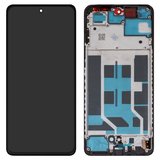 Pantalla LCD puede usarse con OnePlus Nord CE4 Lite, negro, con marco, Original (PRC)