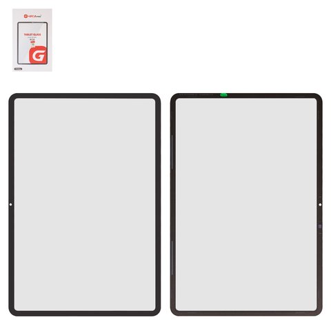 Housing Glass G+OCA PRO compatible with Xiaomi Pad 7, Pad 7 Pro, with OCA film, black 