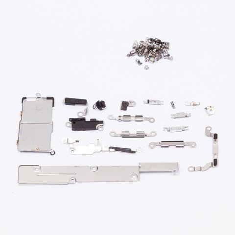 Screw compatible with iPhone XS, full set, with clamping plates 