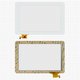 Touchscreen compatible with China-Tablet PC 10,1"; Ritmix RMD-1027, (white, 259 mm, 12 pin, 169 mm, capacitive, 10,1") #TOPSUN_F0027_A3/QSD E-C10016-02/PB101DR8356-R1