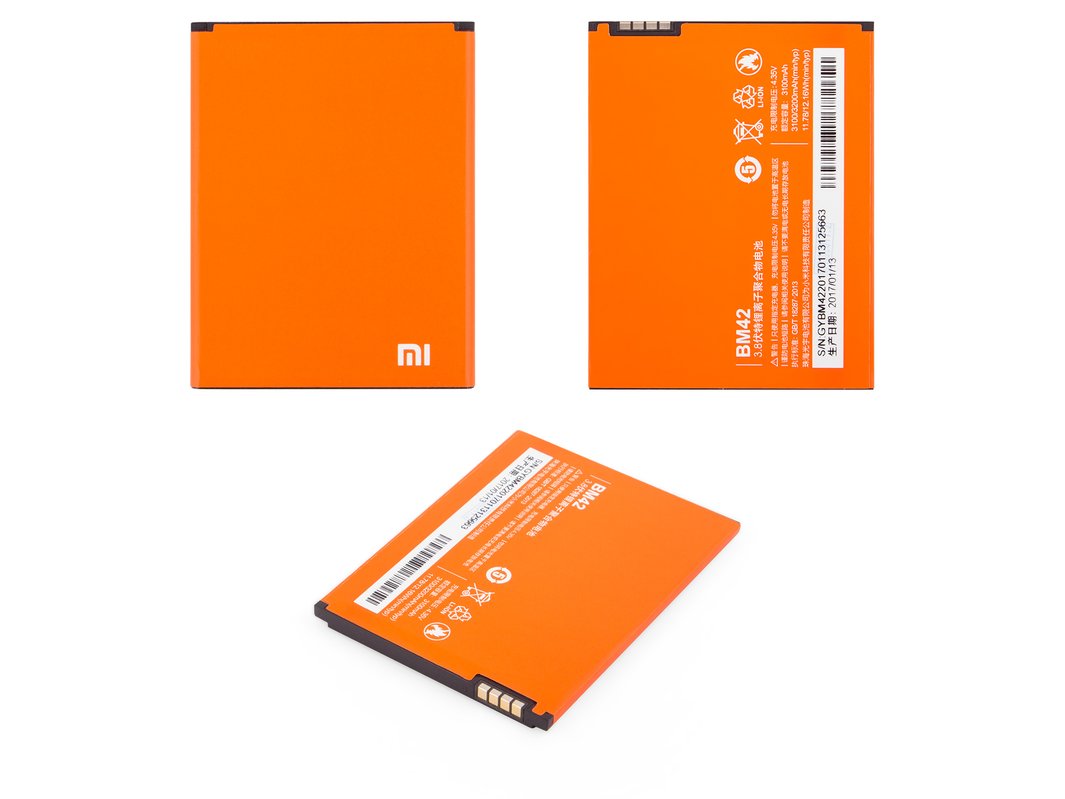 Battery BM42 compatible with Xiaomi Redmi Note Li Polymer 3.8 V