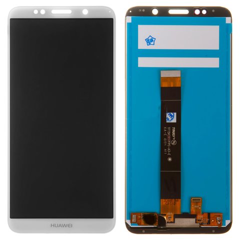 LCD compatible with Huawei Honor 7A 5,45", Honor 7s, Honor Play 7, Y5 2018 , Y5 Prime 2018 , white, without frame, High Copy, DUA L22  