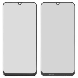 Housing Glass compatible with Samsung A505F DS Galaxy A50, black 
