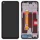LCD compatible with Oppo A54 5G, A74 5G, A93 5G, (black, with frame, Original (PRC), CPH2195, OPG02, CPH2197, CPH2263, PCGM00, PEHM00, PEHT00)