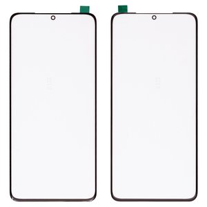 Housing Glass G+OCA PRO compatible with Samsung G998 Galaxy S21 Ultra 5G, with OCA film, black 